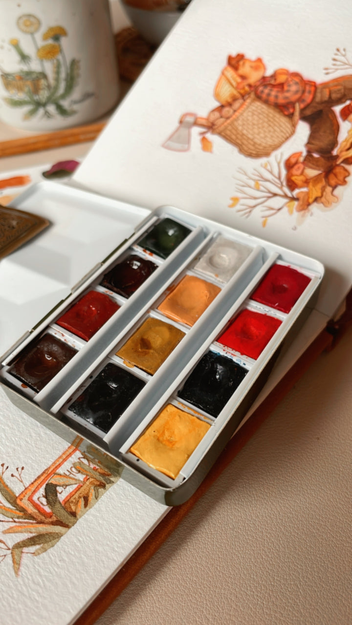 Sue Rahel Colors of Nature Aquarellkasten