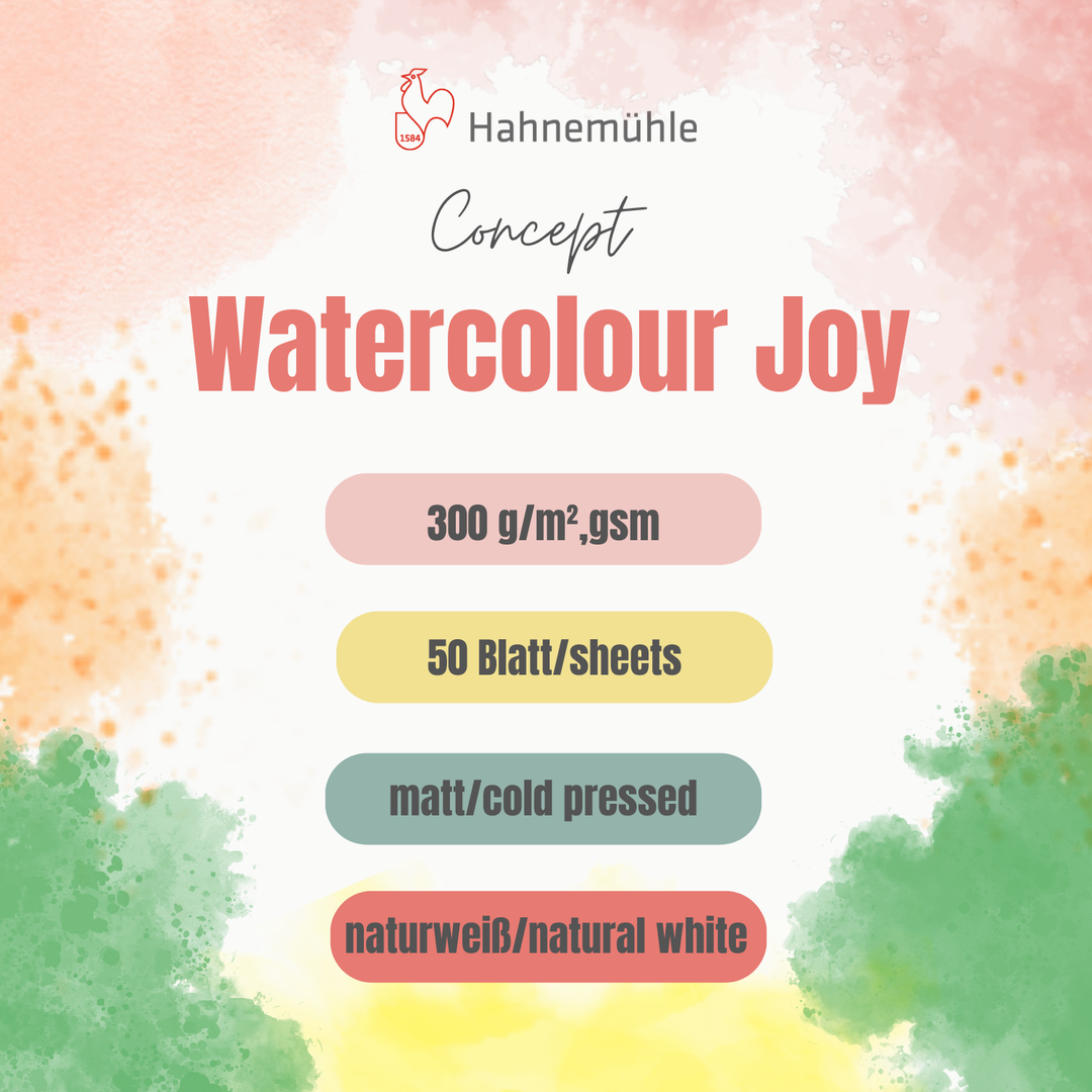 Concept Watercolour Joy (verschiedene Größe)
