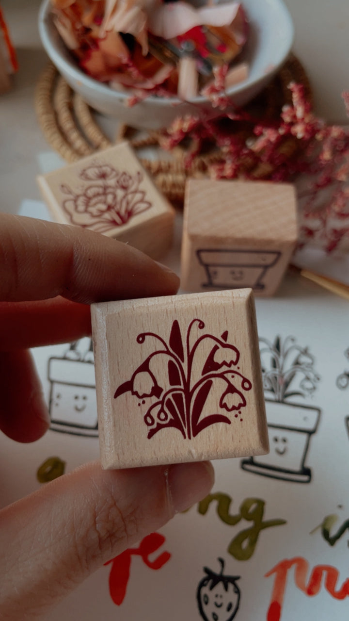 Sue Rahel Flower Stamp Set