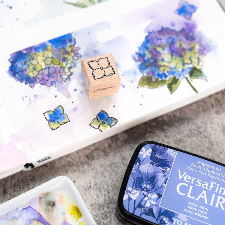 Letterbraut Stamp – Mini Hydrangea Blossom
