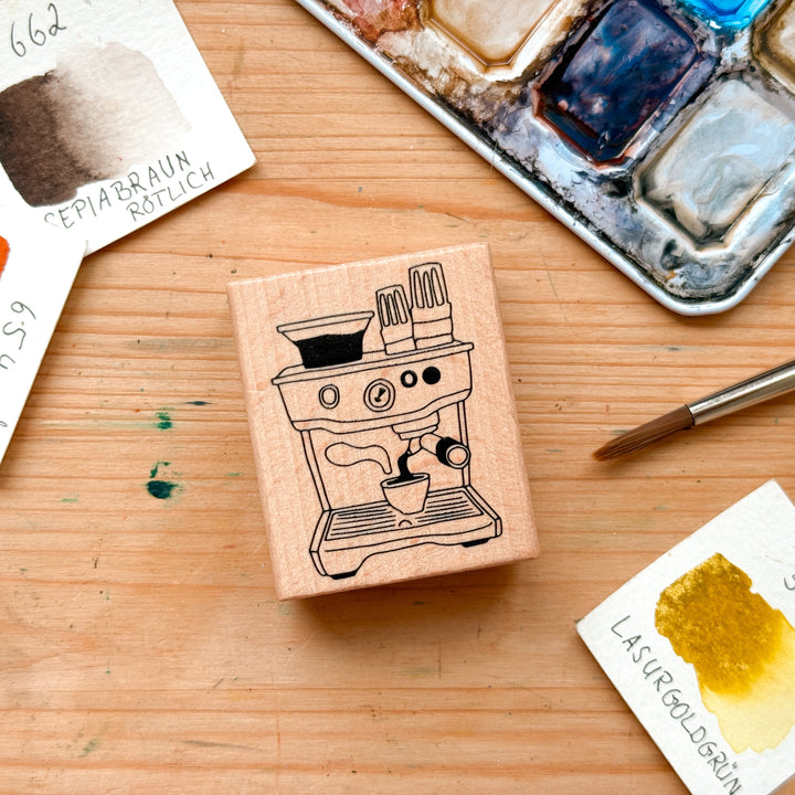 May & Berry Stempel Siebträgermaschine