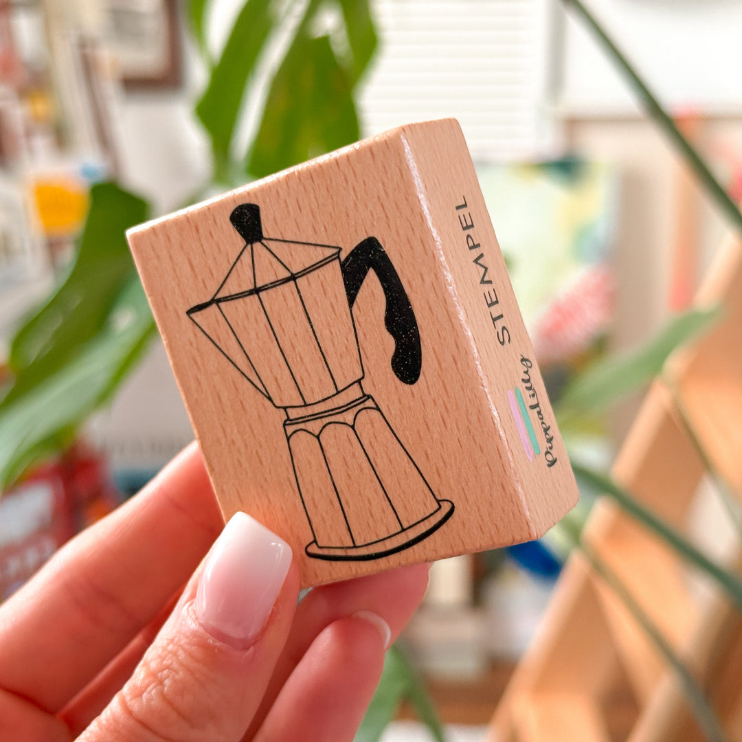 May & Berry Stempel Mokkamaschine