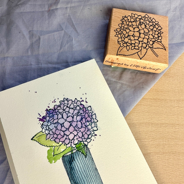 Letterbraut Stamp – Hydrangea