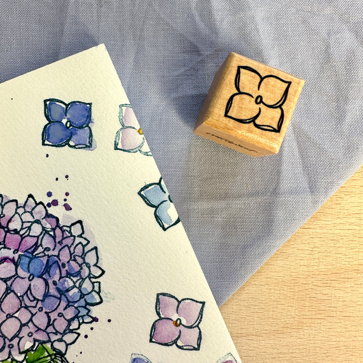 Letterbraut Stamp – Mini Hydrangea Blossom