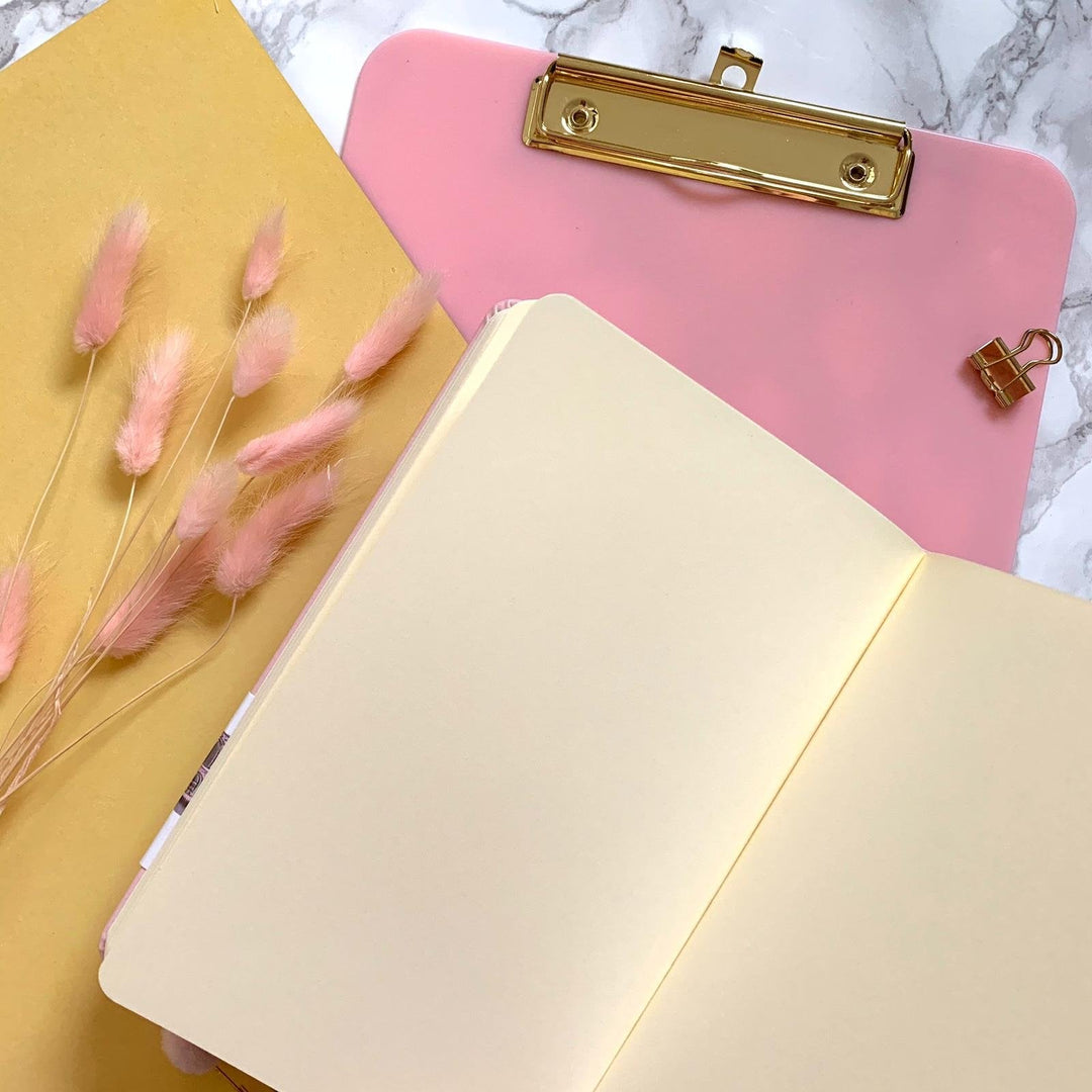 Pink Sketch Book weisses Papier 13x21 - Stifteliebe